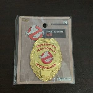 Ghostbusters Badge - Investigator - 8 yrs + Halloween Accessories